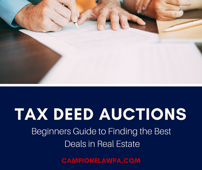 Tax Deed Auctions Beginners Guide to Finding the Best Deals in Real