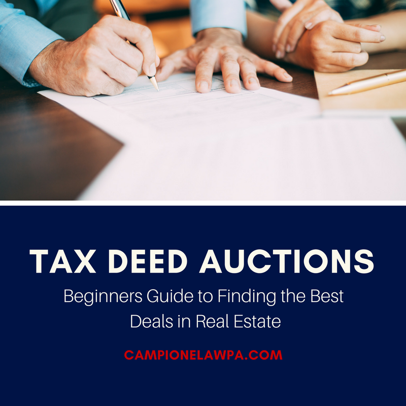 Tax Deed Auctions – Beginners Guide to Finding the Best Deals in Real Estate