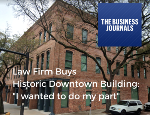 Law Firm Buys Historic Downtown Building: “I wanted to do my part”